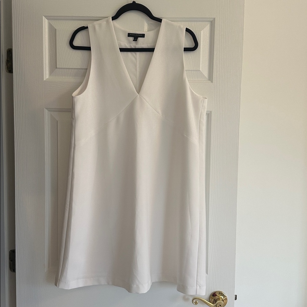 NWOT V-Neck Sleeveless A-line Dress - Picture 2 of 12